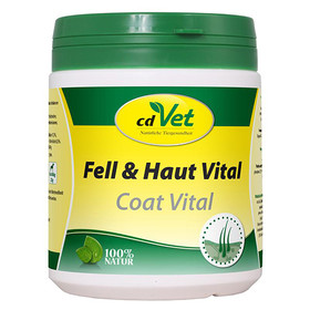 Abbildung cdVet Fell & Haut Vital 400 g fr Katzen