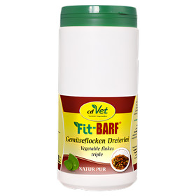 Abbildung cdVet Fit-BARF Gemseflocken Dreierlei 450 g