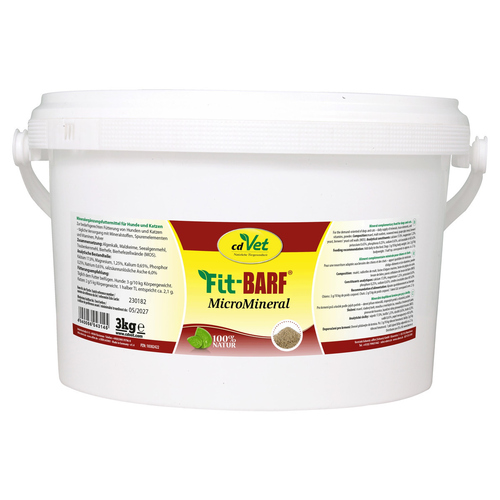 cdVet Fit-BARF MicroMineral 3 kg für Hunde