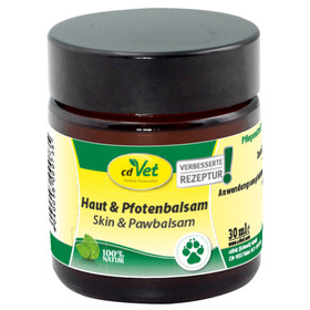Abbildung cdVet Haut & Pfotenbalsam 30 ml