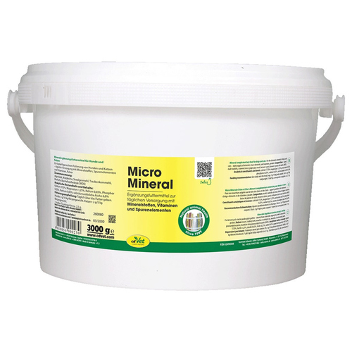 cdVet MicroMineral 3 kg für Hunde