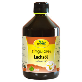 Abbildung cdVet Singulares Lachsl 500 ml fr Katzen