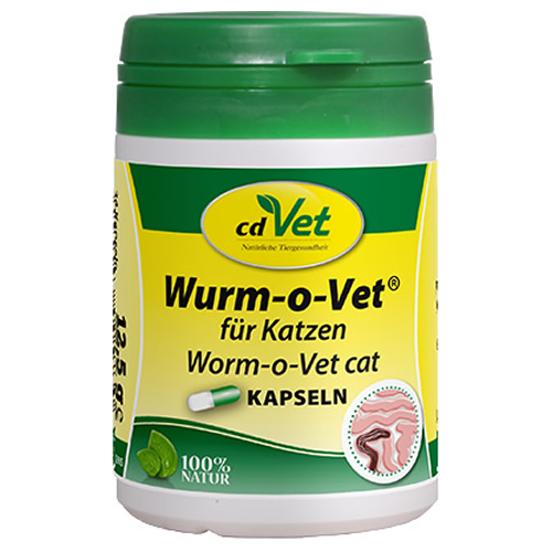 cdVet Wurm-o-Vet Katze Kapseln - 12 Stück