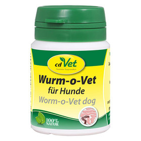 Abbildung cdVet Wurm-o-Vet fr Hunde 12 g