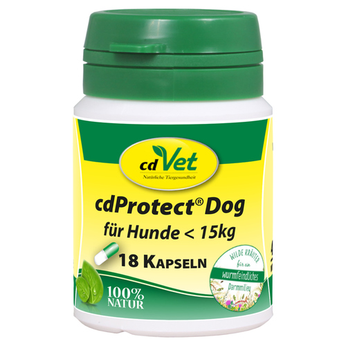 cdVet cdProtect 18 Kapseln für Hunde unter 15 kg