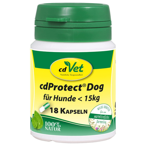 cdVet cdProtect 18 Kapseln für Hunde unter 15 kg