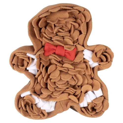 duvoplus Xmas Schnüffelmatte Lebkuchenmann braun