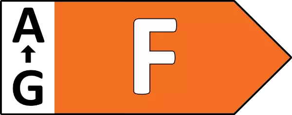 Energieeffizienzklasse F