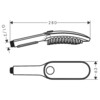 hansgrohe DogShower Hundedusche mattschwarz Abbildung 5