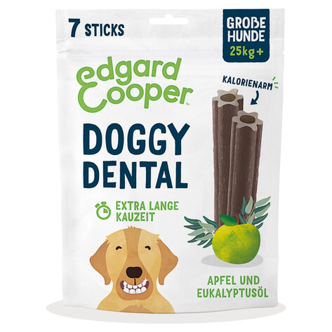 Edgard Cooper Dental Apfel & Eukalyptus L | Zahnpflege fr Hunde