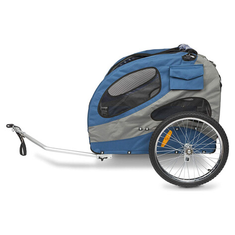 PetSafe Happy Ride Fahrradanhnger rot/grau | Hunde
