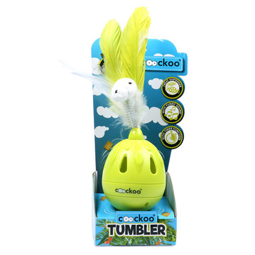 Coockoo Roxy Laser-Spielzeug blau fr Katzen | USB