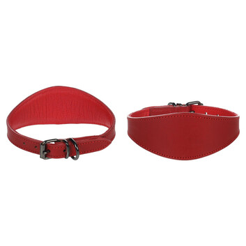 Flamingo Windhund Halsband Denver braun | Leder