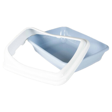 PetSafe Deluxe Katzentoilette Mit Kristallstreu – Geruchsreduktion, Anti-Streu-Gitter, Inkl. Urin-Pad & Schaufel