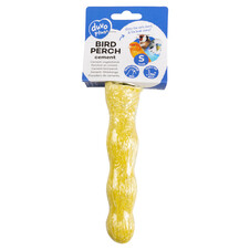 Vogel-Sitzstangen-Set – Bunter Sandholzständer & Eschenholzplattform, Je 25 Cm, Für Papageien & Sittiche