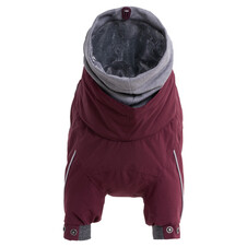 LovinPet Hundeoverall Für Große Hunde, Blauer Oktopus-Druck, Leichter Dehnbarer Stoff, Größe 3XL