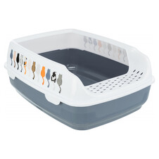 3-teiliger Katzentoiletten Spritzschutz - Transparente Wandschutzfolien Für Saubere Böden