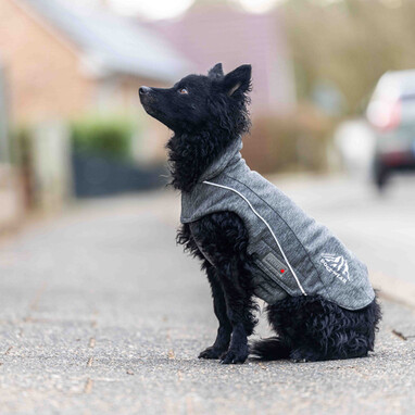 WOLTERS Fleecejacke Dogz-Wear Gre 40 Cm Olive Meliert - Wetterfeste  Hundejacke
