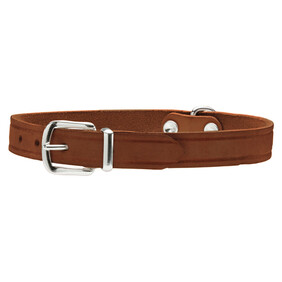 HUNTER Hondenhalsband Aalborg Soul, kleur rood, met hart stans, sterk