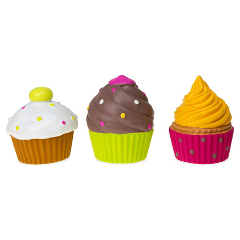 cupcake dog toy
