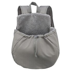 Nobby SUNDA Transporttasche Für Katze & Hund Bis 6 Kg – 3in1 Als Tragetasche, Haus & Reisebett, Grau