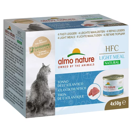 Almo Nature Adult Natural Light Meal Atlantikthunfisch 4 x 50 g - 12 Stück
