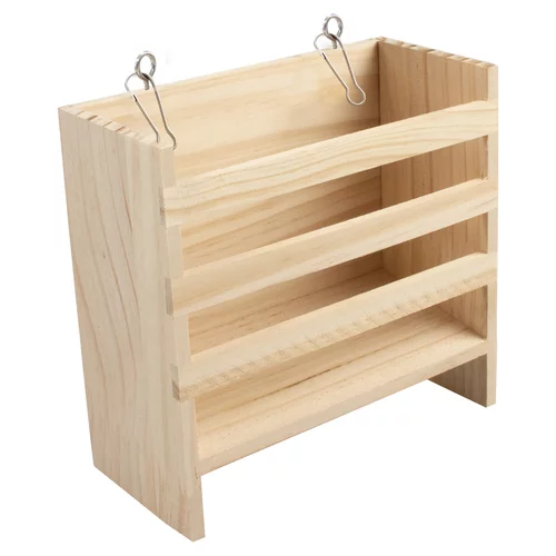 Duvo+ Heuraufe aus Holz braun