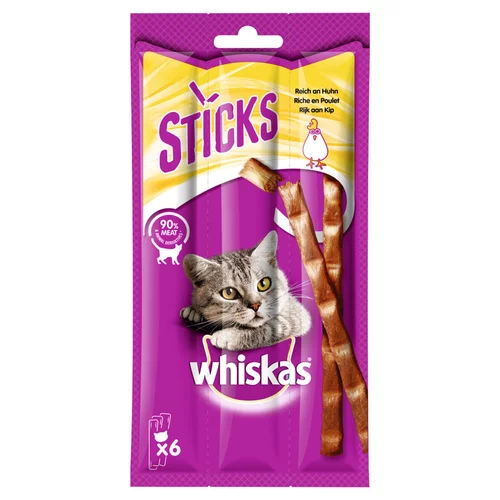 Whiskas Sticks Reich an Huhn 14 x 6 Stück