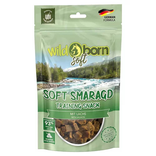 Wildborn Soft Smaragd Training Snack mit Lachs 100 g