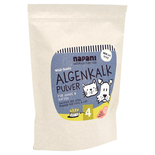 napani Algenkalk Pulver für Hunde, Inhalt: 500 g