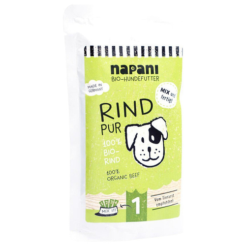 napani Bio-Nassfutter Rind pur 150 g