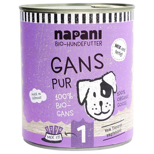 napani Nassfutter Gans pur 800 g