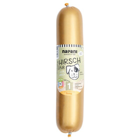 napani Nassfutter Hirsch pur 800 g