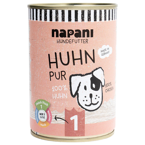napani Nassfutter Huhn pur 400 g