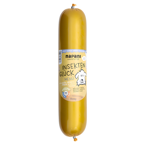 napani Nassfutter-Menü Insekten Glück 800 g