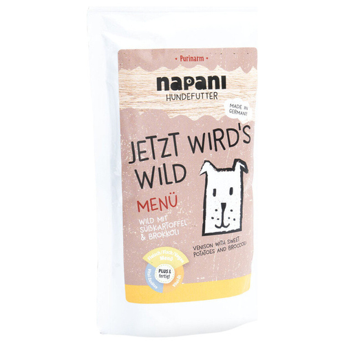 napani Nassfutter-Menü Jetzt wirds Wild 150 g