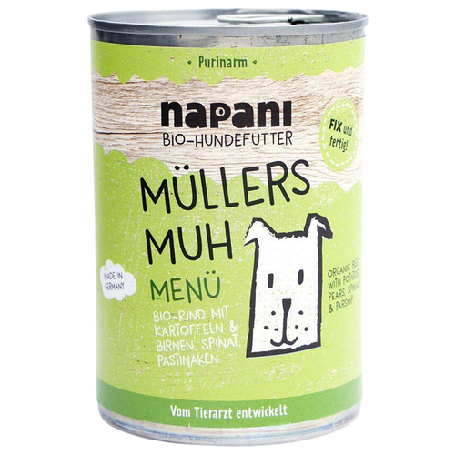 napani Nassfutter-Menü Müllers Muh 400 g