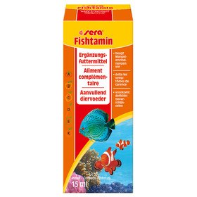 Abbildung sera Fishtamin 15 ml