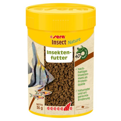 sera Insect Nature 1,5 mm 100 ml / 36 g