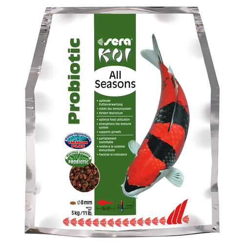 Sera Koi All Seasons - Nourriture Probiotique Pour Carpes Koï - 7kg - Pour Une Santé Optimale