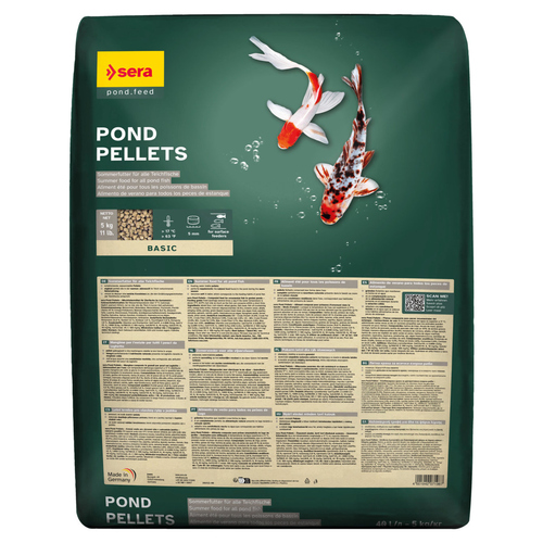 sera Koi Sticks Energy Plus 5kg Hauptfutter für Teichfische