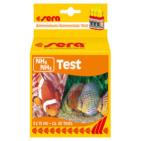Abbildung sera NH4/NH3-Test / Ammonium/Ammoniak-Test